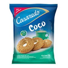 Biscoito Casaredo Rosquinha Coco - Embalagem 20X300 GR - Preço Unitário R$3,7