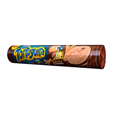 Biscoito Recheado Aymore Tortuguita Chocolate - Embalagem 48X86 GR - Preço Unitário R$2,14