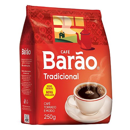 Cafe Barao Tradicional - Embalagem 20X250 GR - Preço Unitário R$7,05