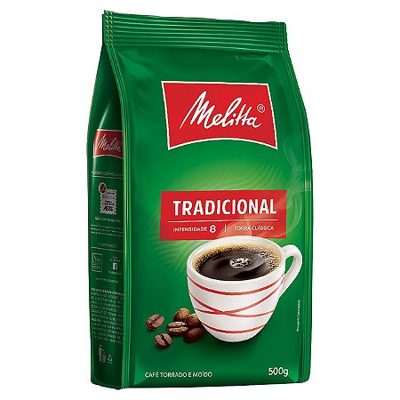 Cafe Melitta Tradicional - Embalagem 10X500 GR - Preço Unitário R$16,59