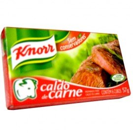 Caldo Knorr Carne - Embalagem 10X57 GR - Preço Unitário R$2,35