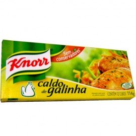 Caldo Knorr Galinha - Embalagem 10X114 GR - Preço Unitário R$3,8