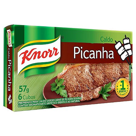 Caldo Knorr Picanha - Embalagem 10X57 GR - Preço Unitário R$2,33