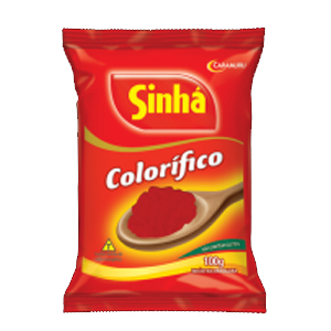 Colorau Sinha Sache - Embalagem 30X100 GR - Preço Unitário R$0,99