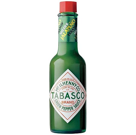 Molho De Pimenta Tabasco Green Sauce - Embalagem 1X60 ML