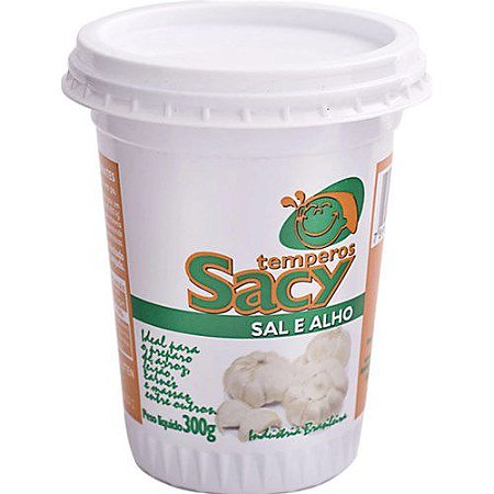 Tempero Pasta Sacy Alho E Sal - Embalagem 24X300 GR - Preço Unitário R$2,2