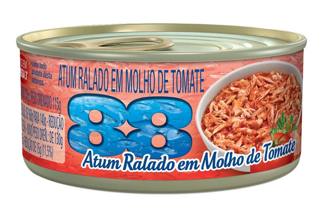 Atum Ralado 88 Tomate - Embalagem 1X140 GR