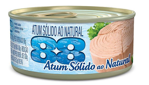 Atum Solido 88 Natural - Embalagem 1X140 GR