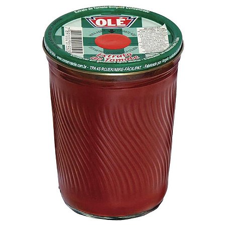 Extrato De Tomate Ole Copo - Embalagem 12X190 GR - Preço Unitário R$2,95