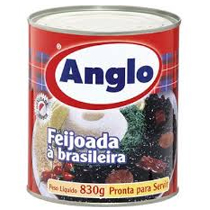 Feijoada Anglo - Embalagem 12X830 GR - Preço Unitário R$18,62