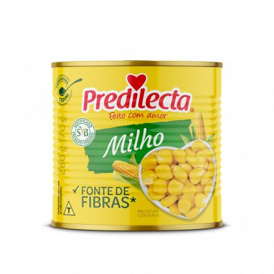 Milho Verde Lata Predilecta - Embalagem 24X170 GR - Preço Unitário R$3,2