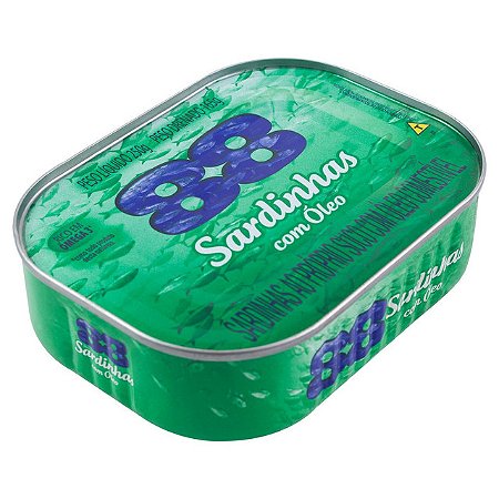 Sardinha 88 Oleo - Embalagem 1X250GR