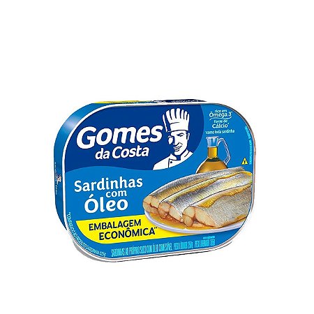 Sardinha Gomes Da Costa Oleo - Embalagem 1X250 GR