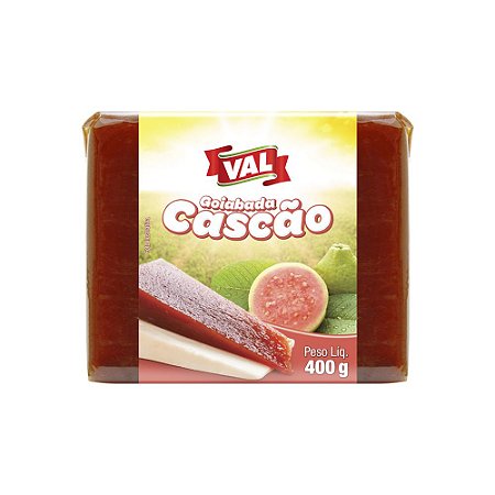 Doce De Goiabada Val Cascao Sache - Embalagem 24X400 GR - Preço Unitário R$4,58