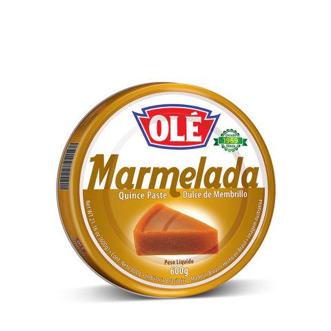Doce De Marmelada Ole Lata - Embalagem 1X600 GR