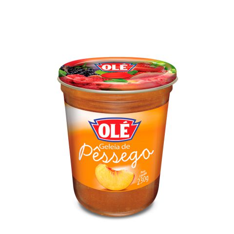 Geleia De Pessego Ole Pote - Embalagem 12X230 GR - Preço Unitário R$6,73