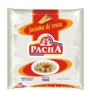 Farinha De Rosca Pacha - Embalagem 20X500 GR - Preço Unitário R$5,56