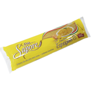 Macarrao Espaguete Ovos Don Sapore N°8 - Embalagem 30X500 GR - Preço Unitário R$2,66