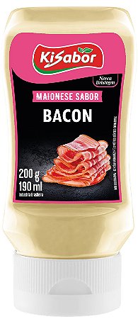 Maionese Ki Sabor Bacon Frasco - Embalagem 1X200 GR