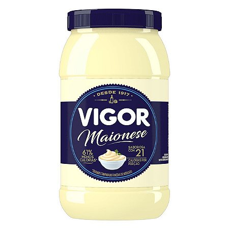 Maionese Vigor Pet Tradicional - Embalagem 12X500 GR - Preço Unitário R$3,65