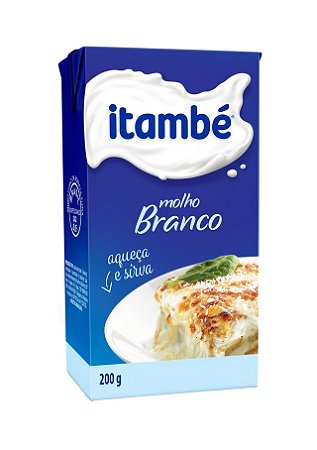 Molho Branco Itambe Tetrapack - Embalagem 1X200 GR