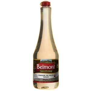 Vinagre Belmont Maça - Embalagem 12X750 ML - Preço Unitário R$6,54