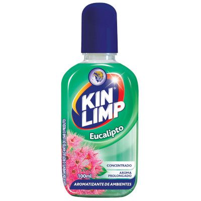 Aromatizante De Ambientes Kin Limp Concentrado Eucalipto - Embalagem 1X100 ML