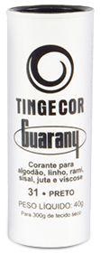 Corante Para Tecidos Tintol Guarany Preto 31 - Embalagem 12X40 GR - Preço Unitário R$2,73