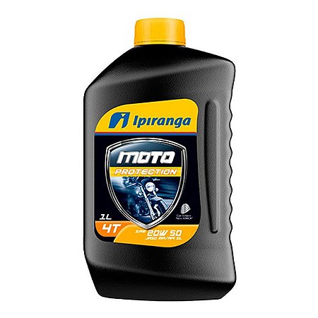 Oleo Lubrificante Ipiranga Moto Protection 4T 20W50 Sl - Embalagem 1X1 LT