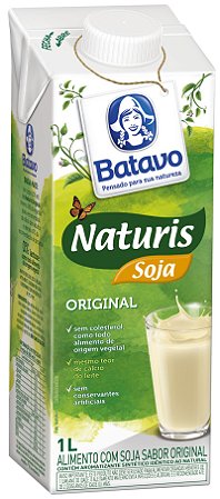Suco De Soja Batavo Naturis Original - Embalagem 3X1 LT - Preço Unitário R$5,5