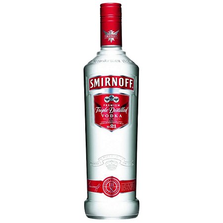 Vodka Smirnoff Red - Embalagem 1X600 ML