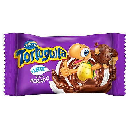 Chocolate Tortuguita Aerado - Embalagem 24X11,5 GR - Preço Unitário R$0,88