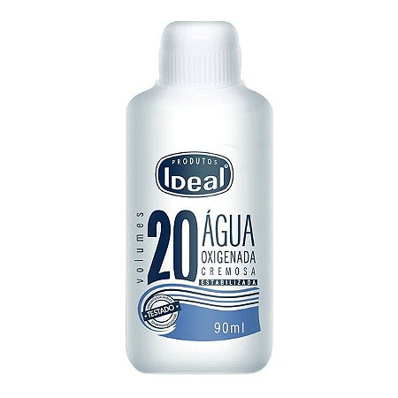 Agua Oxigenada Ideal 20 Volumes - Embalagem 12X70 ML - Preço Unitário R$2,32