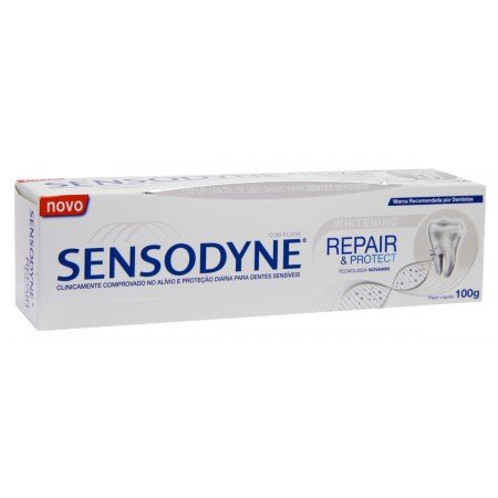 Creme Dental Sensodyne Repair & Protect White - Embalagem 1X100 GR