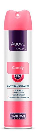 Desodorante Aerossol Above Feminino Candy - Embalagem 1X150 ML