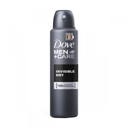 Desodorante Aerossol Dove Masculino Invisible Dry - Embalagem 1X87 GR