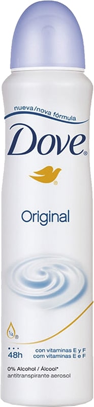 Desodorante Aerossol Dove Original Azul - Embalagem 1X87 GR - Real  Distribuidora
