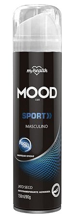 Desodorante Aerossol Mood Masculino Sport - Embalagem 1X150 ML