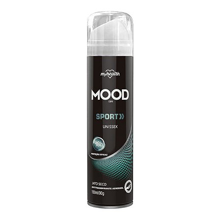 Desodorante Aerossol Mood Unisex Sport - Embalagem 1X150 ML