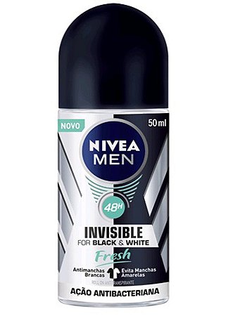 Desodorante Aerossol Nivea Feminino Black White Fresh / Erva Doce - Embalagem 1X150 ML