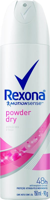 Desodorante Aerossol Rexona Feminino Powder Dry - Embalagem 1X89 GR