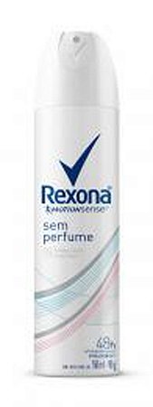 Desodorante Aerosol Rexona Feminino Sem Perfume - Embalagem 1X90 GR
