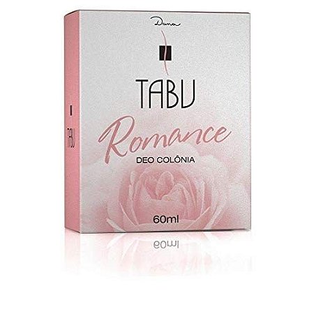 Desodorante Colonia Tabu Romance - Embalagem 1X60 ML