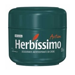 Desodorante Creme Herbissimo Tradicional - Embalagem 12X55 GR - Preço Unitário R$5,01