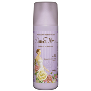 Desodorante Spray Alma Flores Baunilha - Embalagem 12X90 ML - Preço Unitário R$6,38