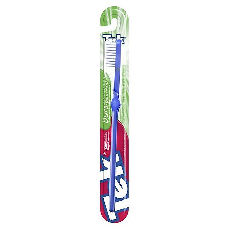 Escova Dental Tek Oval Dura - Embalagem 12X1 UN - Preço Unitário R$6,98