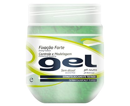 Gel Fixador De Cabelo Ideal Fixaçao Forte - Embalagem 12X240 GR - Preço Unitário R$3,2