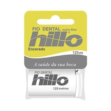 Fio Dental Hillo Extra Fino - Embalagem 12X100 MT - Preço Unitário R$4,23