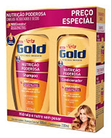 Kit Niely Shampoo 275Ml + Condicionador 175Ml Nut Magica - Oleo De Coco + Abacate - Embalagem 1X2 UN