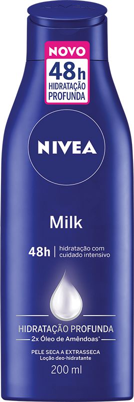 Loção Hidratante Nivea Milk Para Pele Extra Seca - Embalagem 1X200 ML -  Real Distribuidora